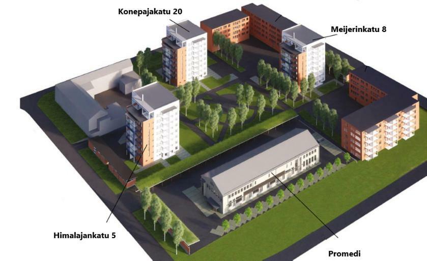 Pro Apartments 4 Vaasa Dış mekan fotoğraf